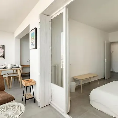 Cosy T2 Vue 50m Plages Wifi Parking 滨海圣芒德里耶