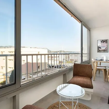 Cosy T2 Vue 50m Plages Wifi Parking 公寓 滨海圣芒德里耶